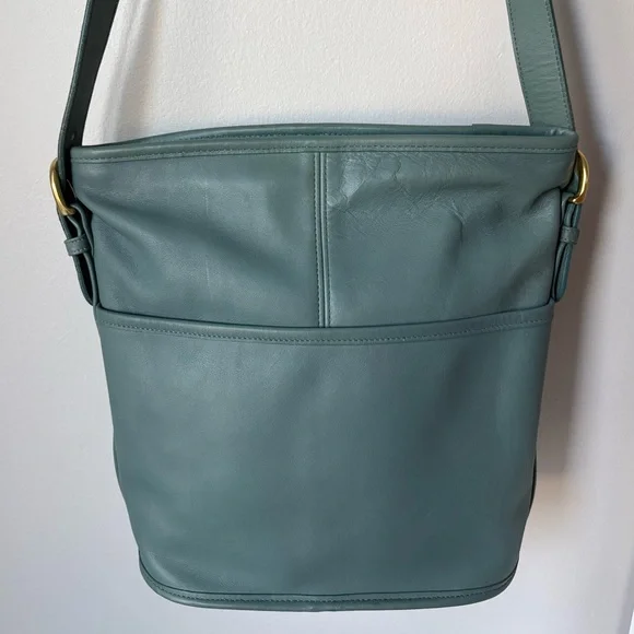 Vintage Coach Bleecker Bucket 4153 Ocean HTF 1996 - Picture 1 of 8